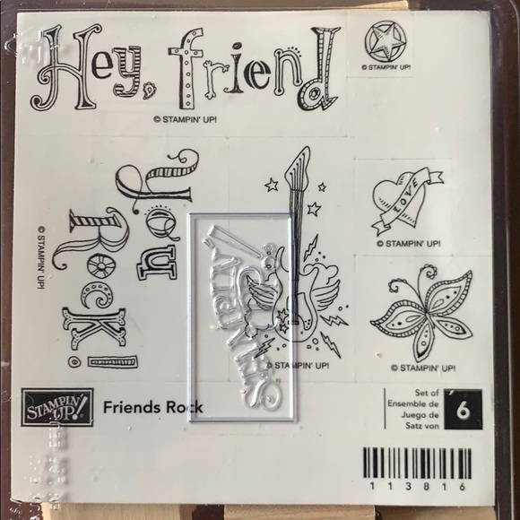 Stampin’ Up Flight of the Butterfly & Friends Rock - Picture 2 of 6